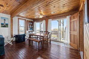 Interior - Dog-friendly home steps from beach with yard, multiple decks, and arcade game (Waves)