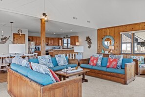 TV, DVD player, books