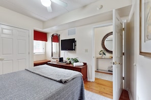 1 غرفة نوم ومكتب وواي فاي مجانًا وملاءات أسرّة