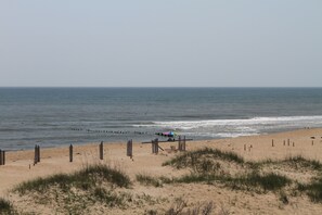 On the beach