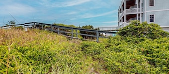 Dog-friendly, oceanfront condo with shared pool and beach access