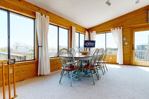 Dining - Shallow Point: Creek Views, Expansive decks and Full Kitchen! (Avon)