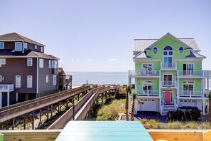 Property grounds - Spacious, dog-friendly home with ocean views, beach access, & pool (North Topsail Beach)