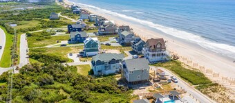 Spacious, dog-friendly home with ocean views, beach access, & pool