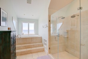 Shower, towels