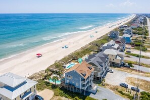 Accommodatie ligt op het strand