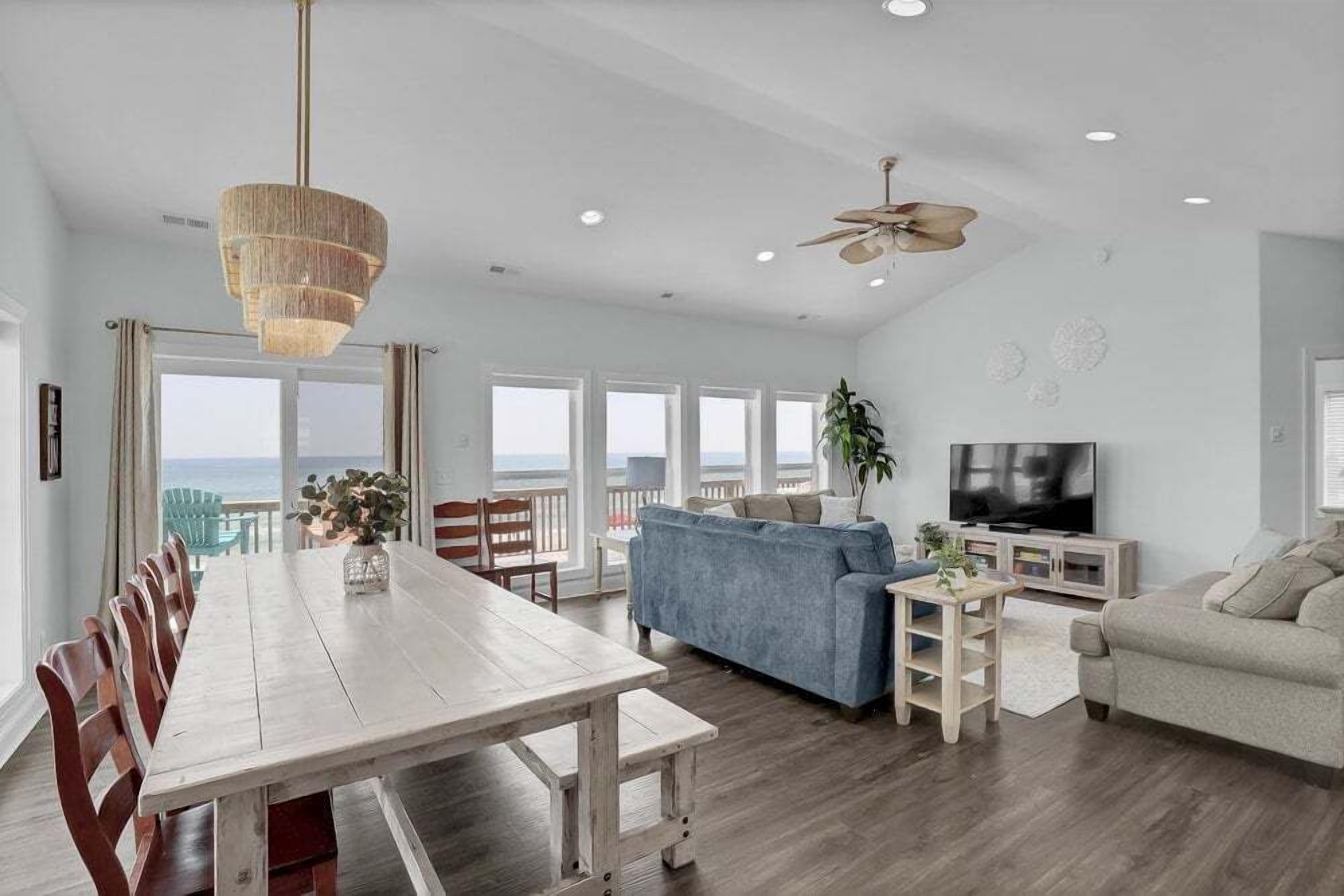 TV, DVD player, stereo