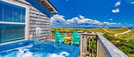 Bain à remous extérieur