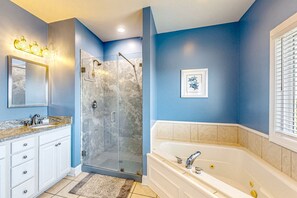 Shower, towels