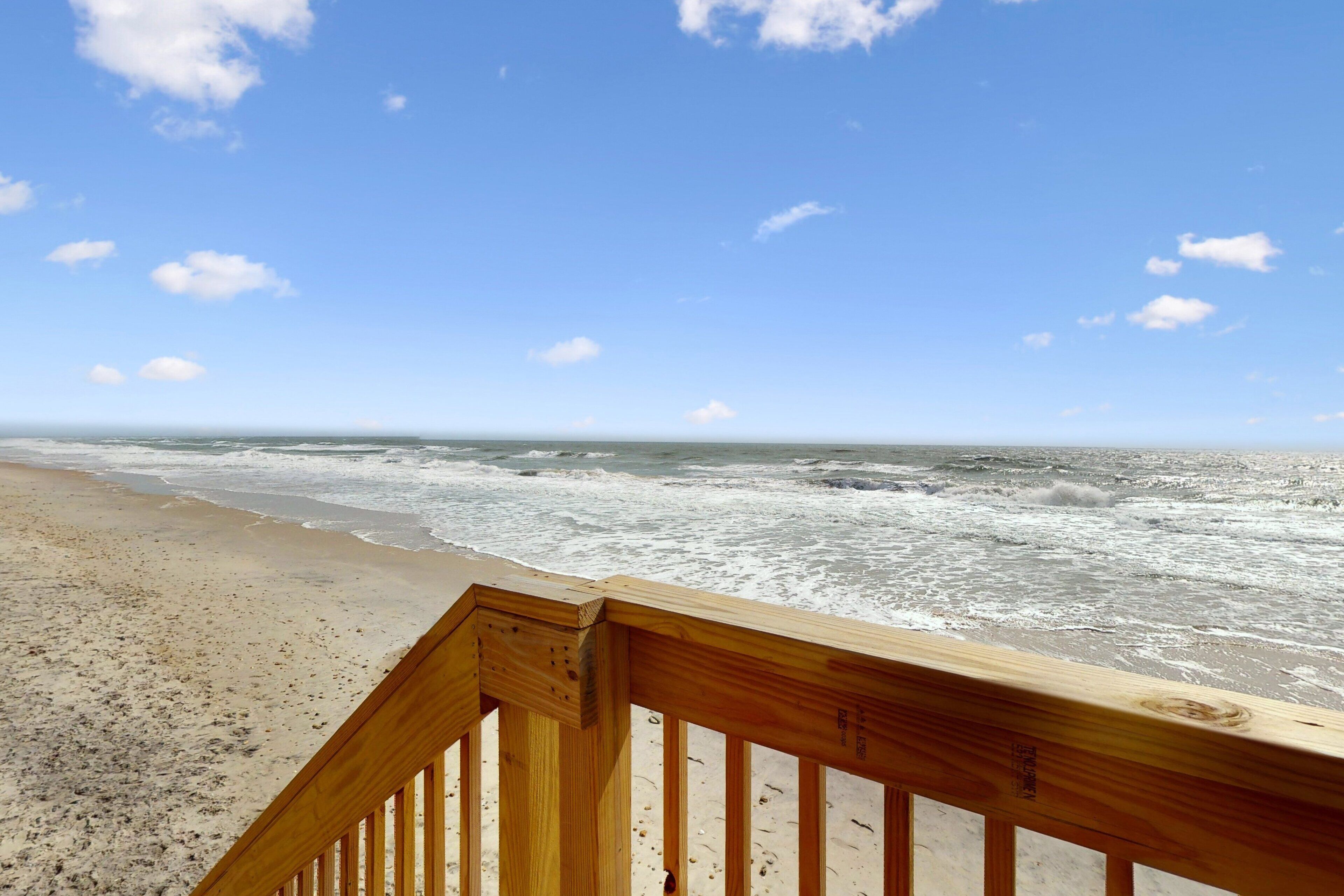 Accommodatie ligt op het strand