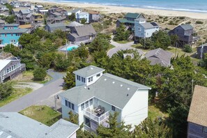 Exterior - Sea Tower 113: Near beach with private hot tub & shared pool (Avon)
