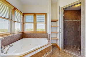 Shower, towels