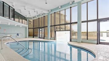 Indoor pool, a heated pool