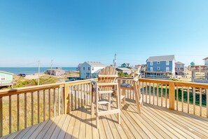 Property grounds - Enjoy a semi-oceanfront getaway, just steps  away from easy beach access! (Rodanthe)
