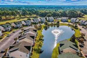 Exterior - Lovely condo with water view, balcony, full kitchen & W/D - dog-friendly (Sunset Beach)