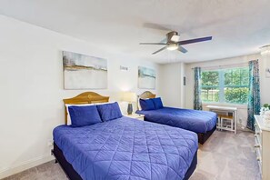 2 多间卧室、免费 WiFi、床单