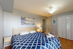 2 عدّة غرف نوم وواي فاي مجانًا وملاءات أسرّة