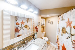 Douche, serviettes fournies