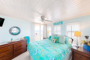 3 bedrooms, free WiFi, bed sheets - Beachfront condo with ocean views, pool, tennis, gym, balcony (North Topsail Beach)