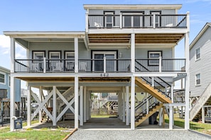 Exterior - Fantastic Vacation Retreat Steps From Beach w/Free WiFi, AC, W/D, Patio, & Deck (Holden Beach)