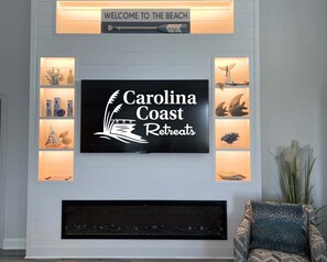 Interior - Beautiful ocean view home with private pool and hot tub with direct beach access (North Topsail Beach)