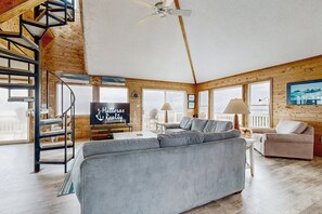 Een televisie en een dvd-speler