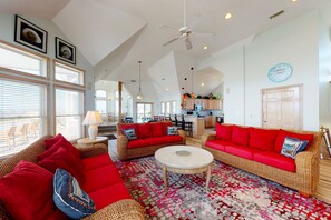 TV - Waterfront home with theatre, private pool & hot tub - dog-friendly (Avon)