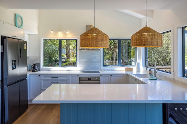 Maison Confort, vue baie | Cuisine privée