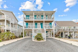 Exterior - Spectacular Second-Row Home w/Private Outdoor Pool, Free WiFi, Washer/Dryer, AC (Holden Beach)