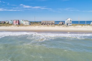 Beach - Soundfront Gem W/ Furnished Balcony, Free WiFi, & Beach Access Nearby (Hatteras)