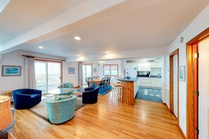 Interior - Dog-Friendly Oceanfront House w/ Shared Pool, Private Hot Tub, AC, & Free WiFi (Avon)