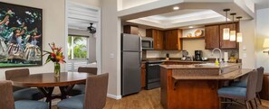 Microwave, oven, stovetop, dishwasher - Luxury Kauai Getaway – Club Wyndham Bali Hai Villas Princeville (Princeville)
