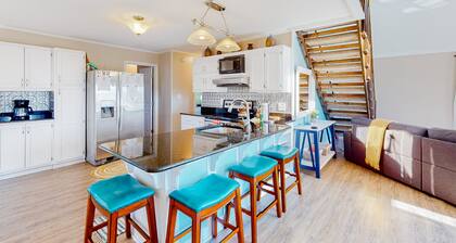 Dog-friendly home with private pool, firepit, fenced yard, covered patio, & deck