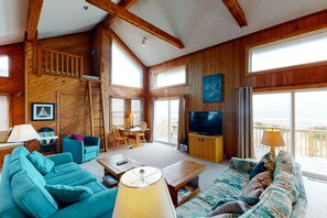 Smart TV, DVD player, books