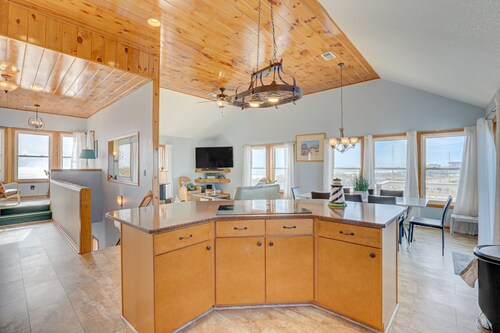 Sound- & ocean-view home with private pool, hot tub & movie room - dog-friendly