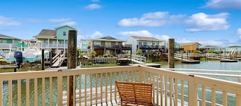 Dog-friendly waterfront home with private boat dock and close to beach access