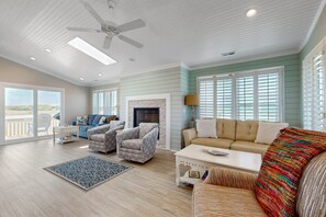 تلفزيون، مدفأة