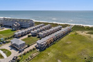 Exterior - Oceanfront escape for two with fast WiFi, central AC, & easy beach access (Hatteras)