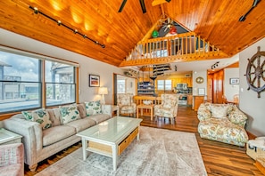 TV, fireplace, DVD player