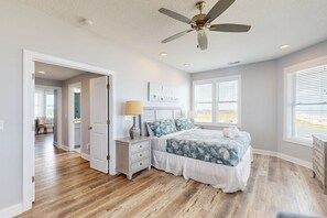 9 bedrooms, iron/ironing board, free WiFi, bed sheets - Live Like Royalty in This 9-Bedroom Oceanfront Retreat (North Topsail Beach)
