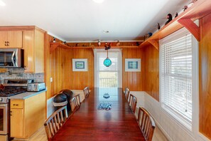 Dining - Reel Living #3-AV: Dog-Friendly, Waterfront Home, Hot Tub (Avon)