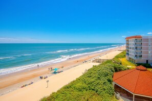 Na praia