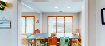 Dog-friendly home with ocean view, private pool, hot tub, AC, & washer/dryer