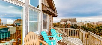 Dog-friendly home with ocean view, private pool, hot tub, AC, & washer/dryer