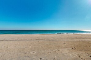 On the beach