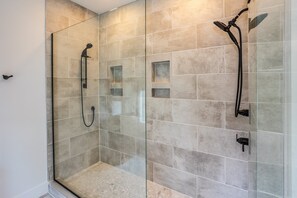 Shower, towels