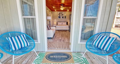 Unique riverfront home with two suites, high-speed WiFi, & private dock