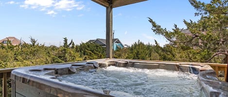 Bain à remous extérieur