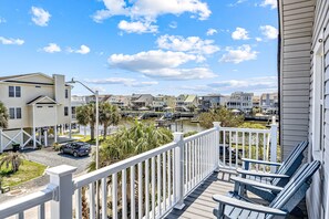 Property grounds - Home near the beach with balconies, outdoor shower, grill, beach gear, W/D, & AC (Sunset Beach)