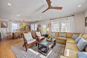 TV, DVD player, foosball